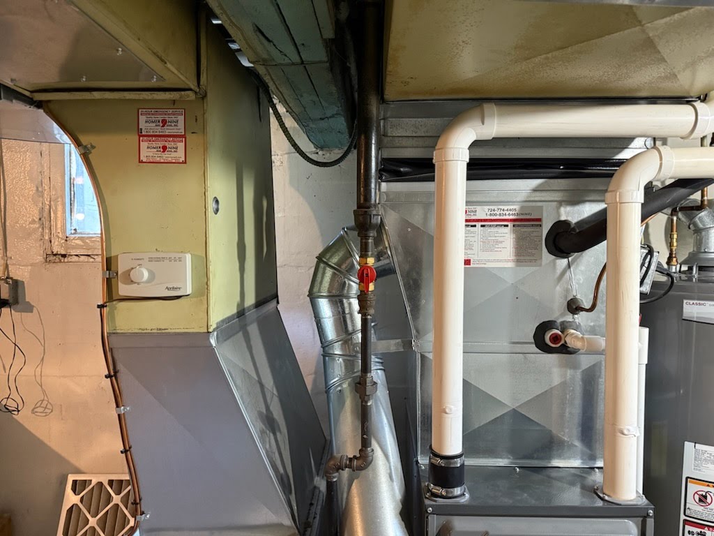 HVAC service project photo