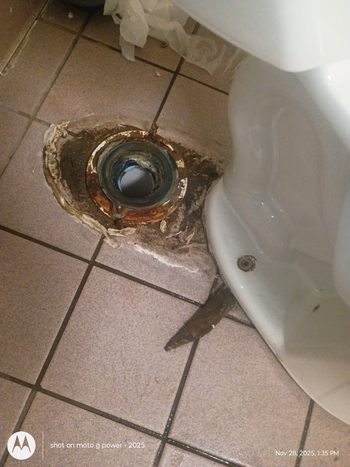 Plumbing installation and repair project